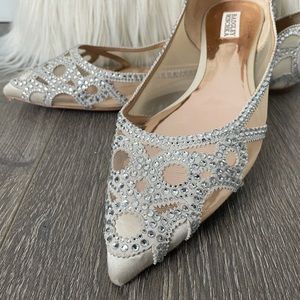 Badgley Mischka flats size 12